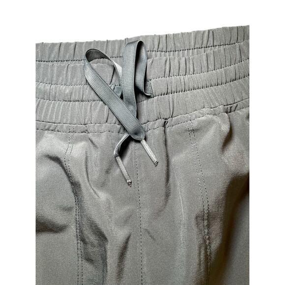 Athleta Women 6 Tall Grey Jogger Running Athletic Pants Drawstring Waist - Picture 3 of 7